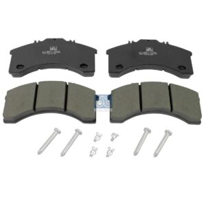 DT Spare Parts 7.92601 Disc brake pad kit, W: 240 mm, S: 25 mm, H: 125 mm