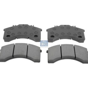 DT Spare Parts 7.92602 Disc brake pad kit, W: 205 mm, S: 25 mm, H: 110 mm