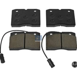 DT Spare Parts 7.92610 Disc brake pad kit, W: 110 mm, S: 73 mm, H: 18 mm
