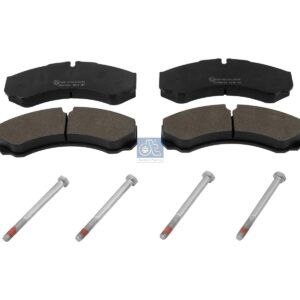 DT Spare Parts 7.92615 Disc brake pad kit, W: 165 mm, S: 20 mm, H: 67 mm