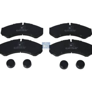 DT Spare Parts 7.92616 Disc brake pad kit, W: 165 mm, S: 20 mm, H: 67 mm