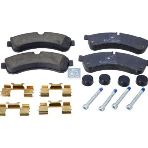 DT Spare Parts 7.92620 Disc brake pad kit, W: 184 mm, S: 23 mm, H: 65 mm