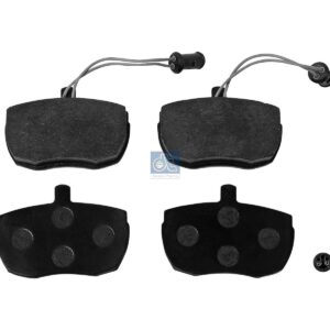DT Spare Parts 7.92627 Disc brake pad kit, W: 105 mm, S: 18 mm, H: 75 mm