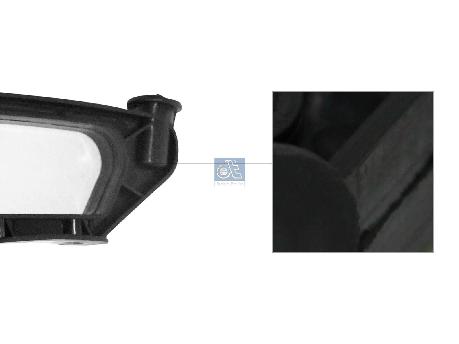 DT Spare Parts 7.96127 Mounting kit, sun visor