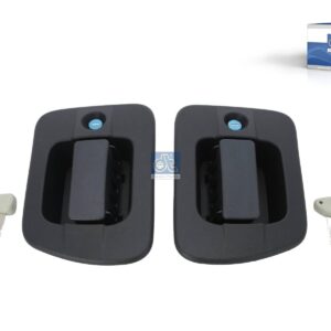DT Spare Parts 7.96202SP Outside door handle, kit, with lock cylinder and key
