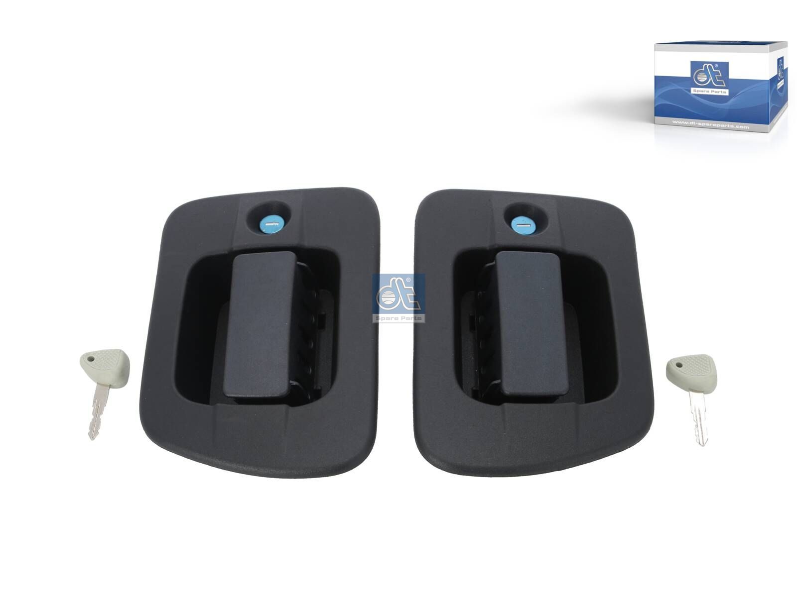 DT Spare Parts 7.96202SP Outside door handle, kit, with lock cylinder and key