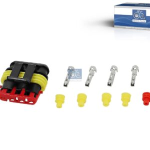 DT Spare Parts 7.98001 Repair kit, plug, 4 poles