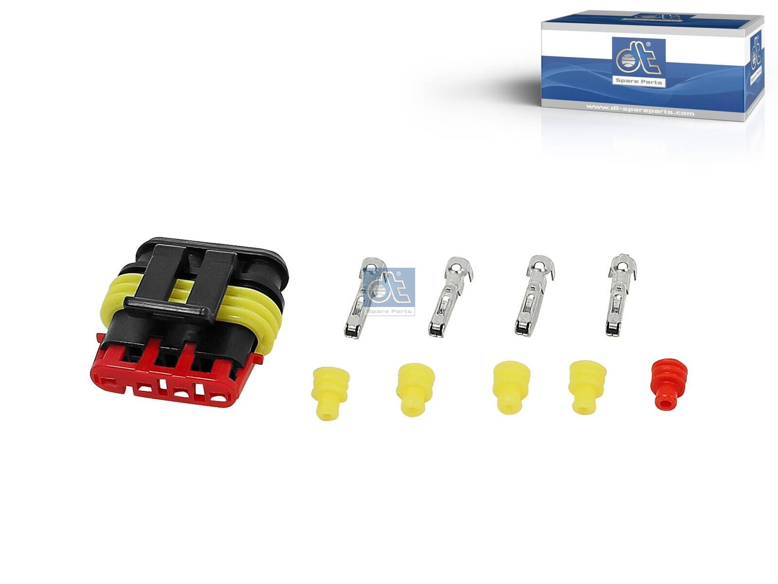 DT Spare Parts 7.98001 Repair kit, plug, 4 poles