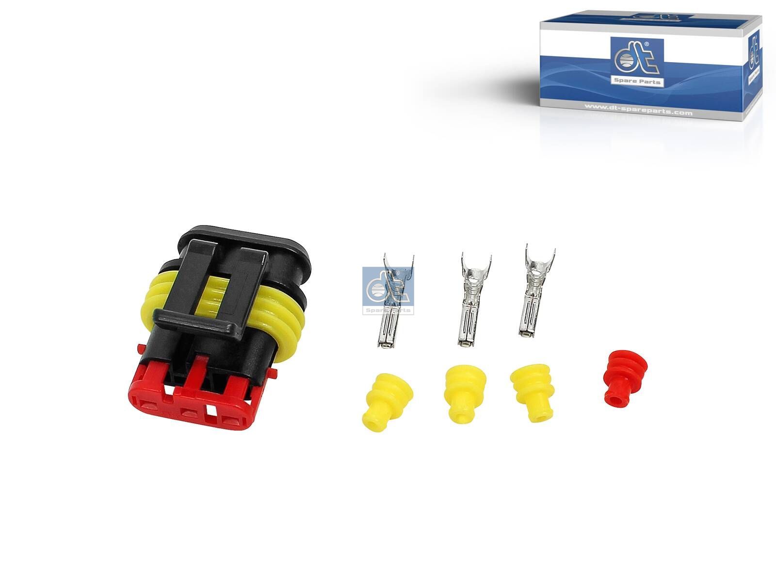 DT Spare Parts 7.98008 Repair kit, plug, 3 poles