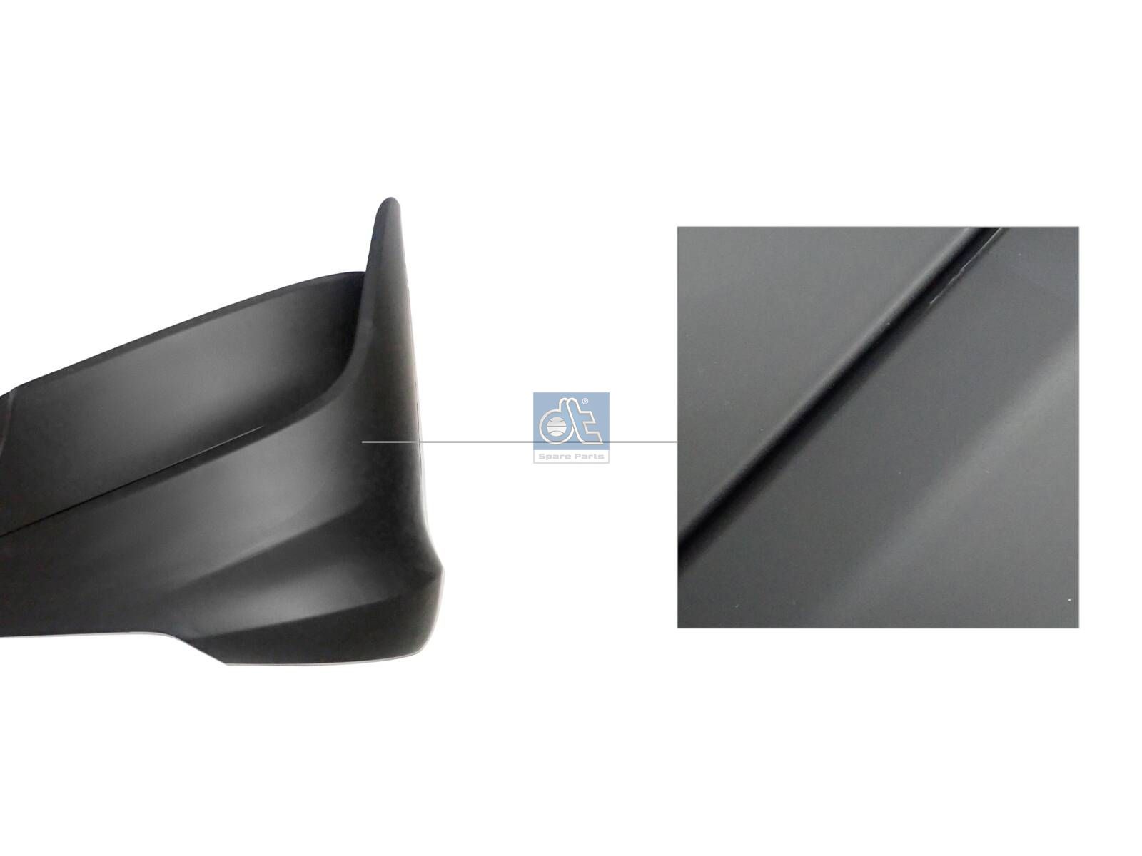 DT Spare Parts 7.98942 Bumper corner, front, right