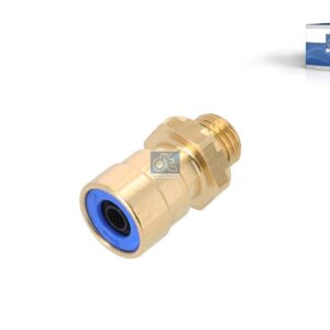 DT Spare Parts 9.00010 Push-in-connector, d: 8 mm, M12 x 1,5, SW: 18