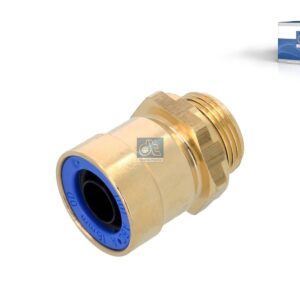 DT Spare Parts 9.00012 Push-in-connector, d: 16 mm, M22 x 1,5, SW: 28
