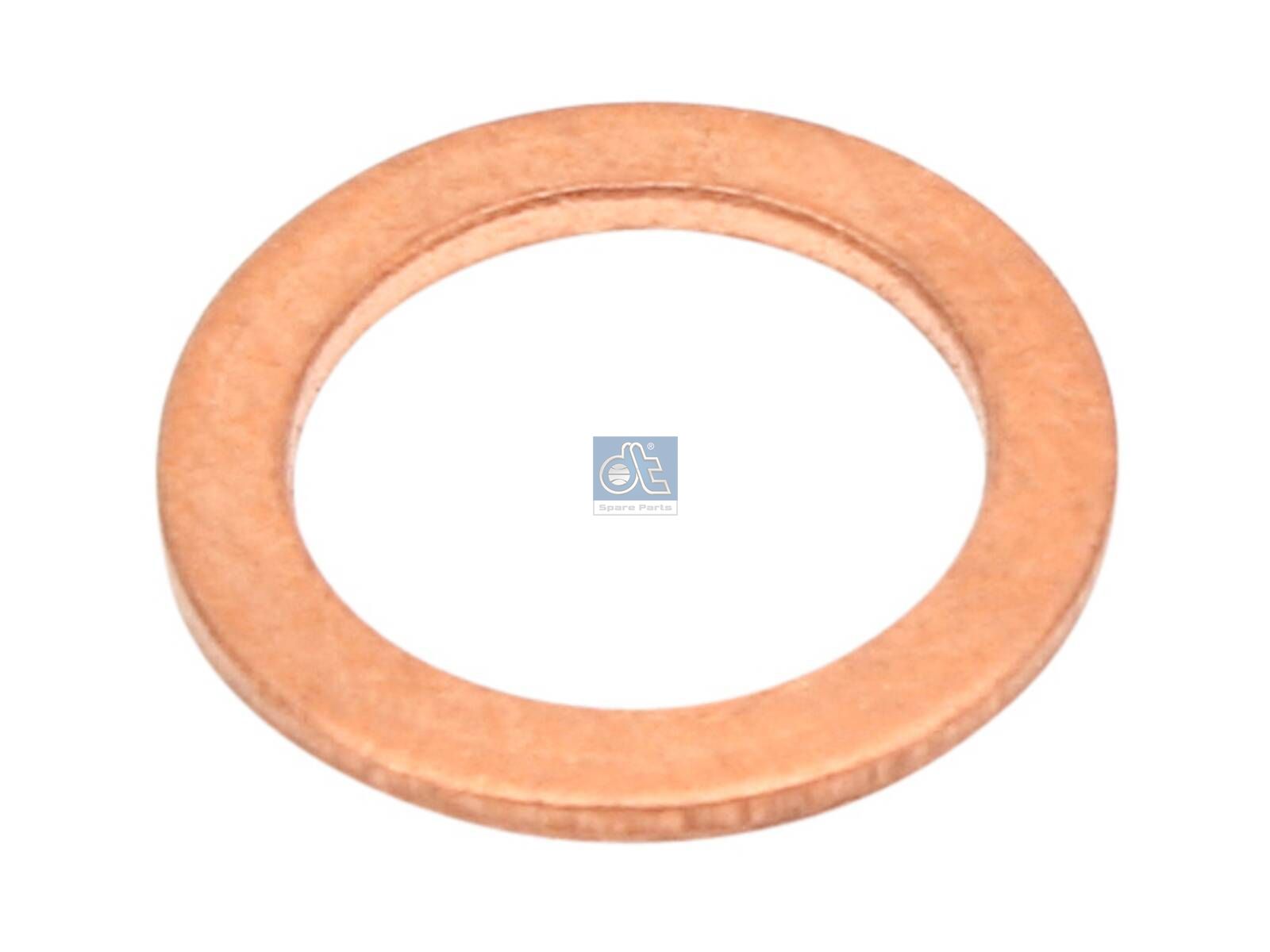 DT Spare Parts 9.01019 Copper washer, d: 8 mm, D: 12 mm, S: 1 mm
