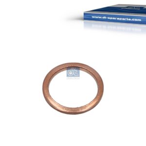 DT Spare Parts 9.01030 Copper washer, d: 12 mm, D: 15.5 mm, S: 1.5 mm