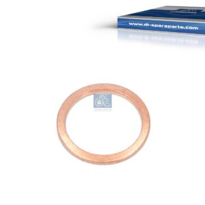 DT Spare Parts 9.01031 Copper washer, d: 14 mm, D: 18 mm, S: 1.5 mm