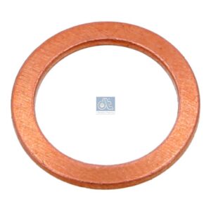 DT Spare Parts 9.01051 Copper washer, d: 10 mm, D: 14 mm, S: 1 mm