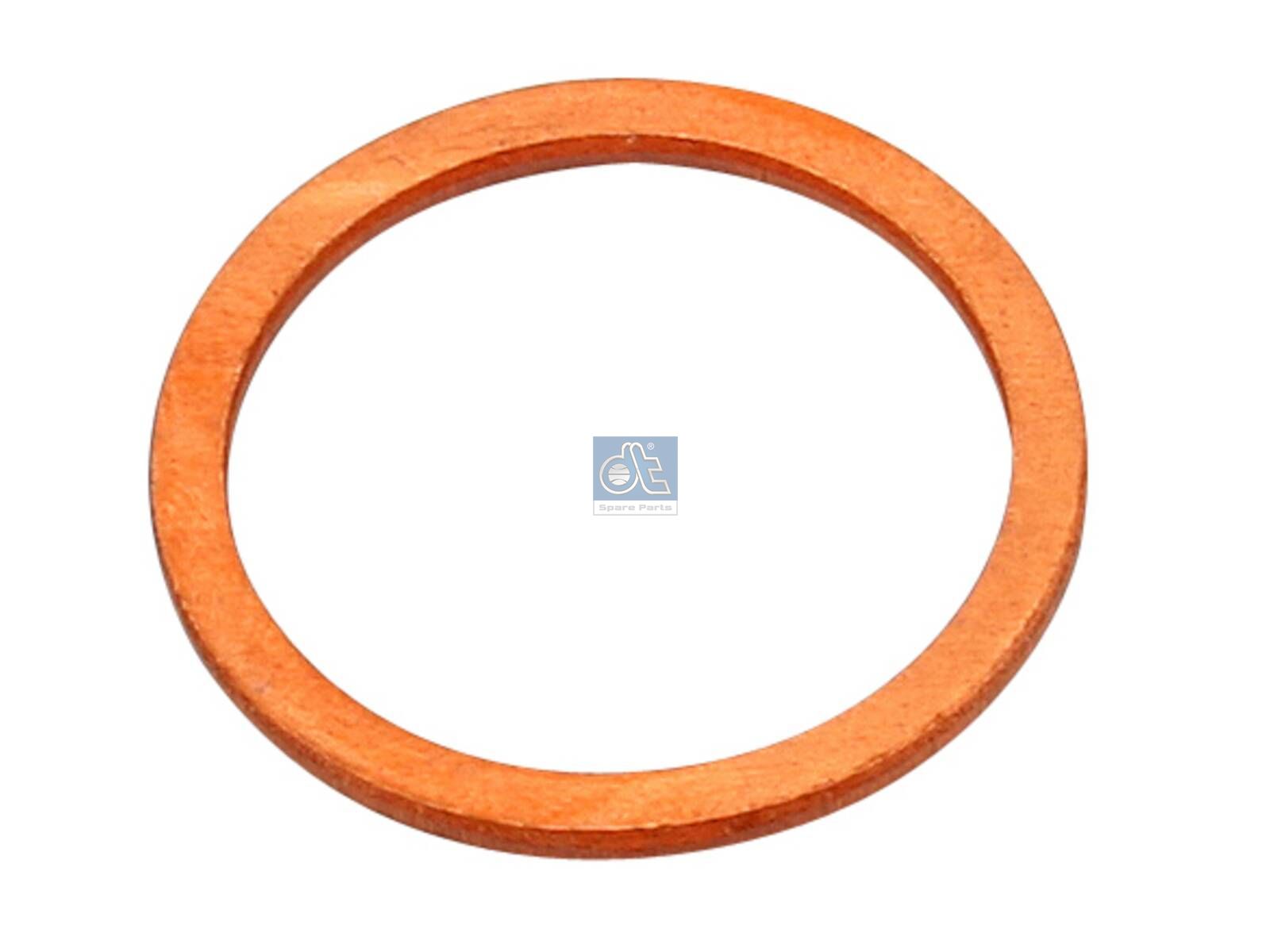 DT Spare Parts 9.01060 Copper washer, d: 26 mm, D: 32 mm, S: 2 mm