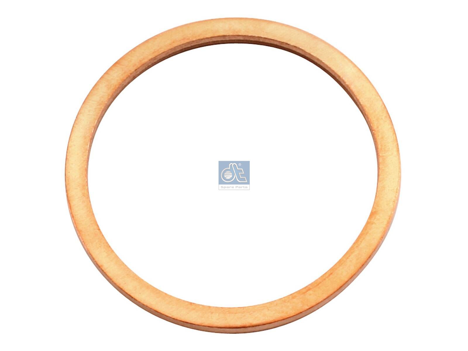 DT Spare Parts 9.01069 Copper washer, d: 32 mm, D: 38 mm, S: 2 mm