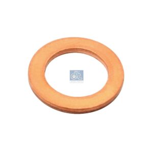 DT Spare Parts 9.01070 Copper washer, d: 6 mm, D: 10 mm, S: 1 mm