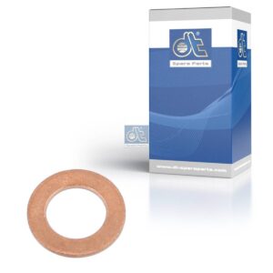 DT Spare Parts 9.01080 Copper washer, d: 8 mm, D: 14 mm, S: 1 mm