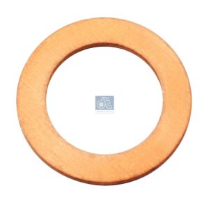 DT Spare Parts 9.01090 Copper washer, d: 10 mm, D: 16 mm, S: 1 mm