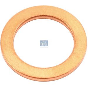 DT Spare Parts 9.01100 Copper washer, d: 12 mm, D: 18 mm, S: 1.5 mm