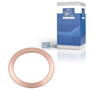 DT Spare Parts 9.01192 Copper washer, d: 22 mm, D: 29 mm, S: 1.5 mm