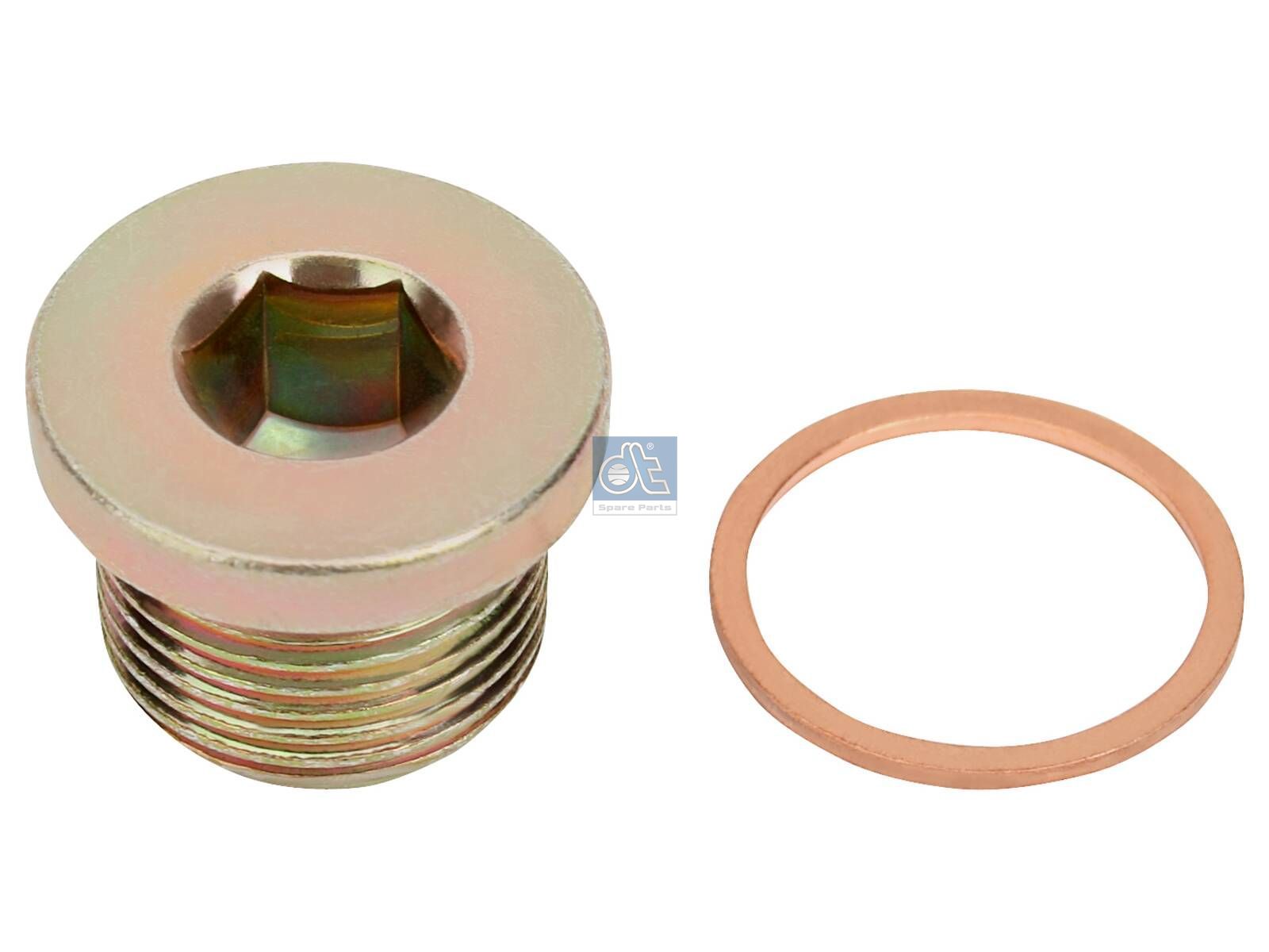 DT Spare Parts 9.29014 Screw plug, with seal ring, M20 x 1,5