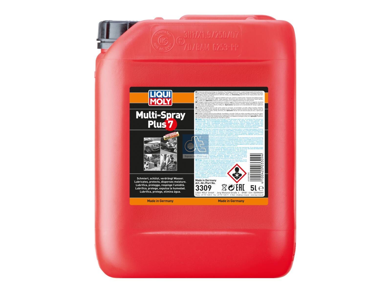 Liqui Moly 9.57033 Multi-Spray Plus 7, 5 l