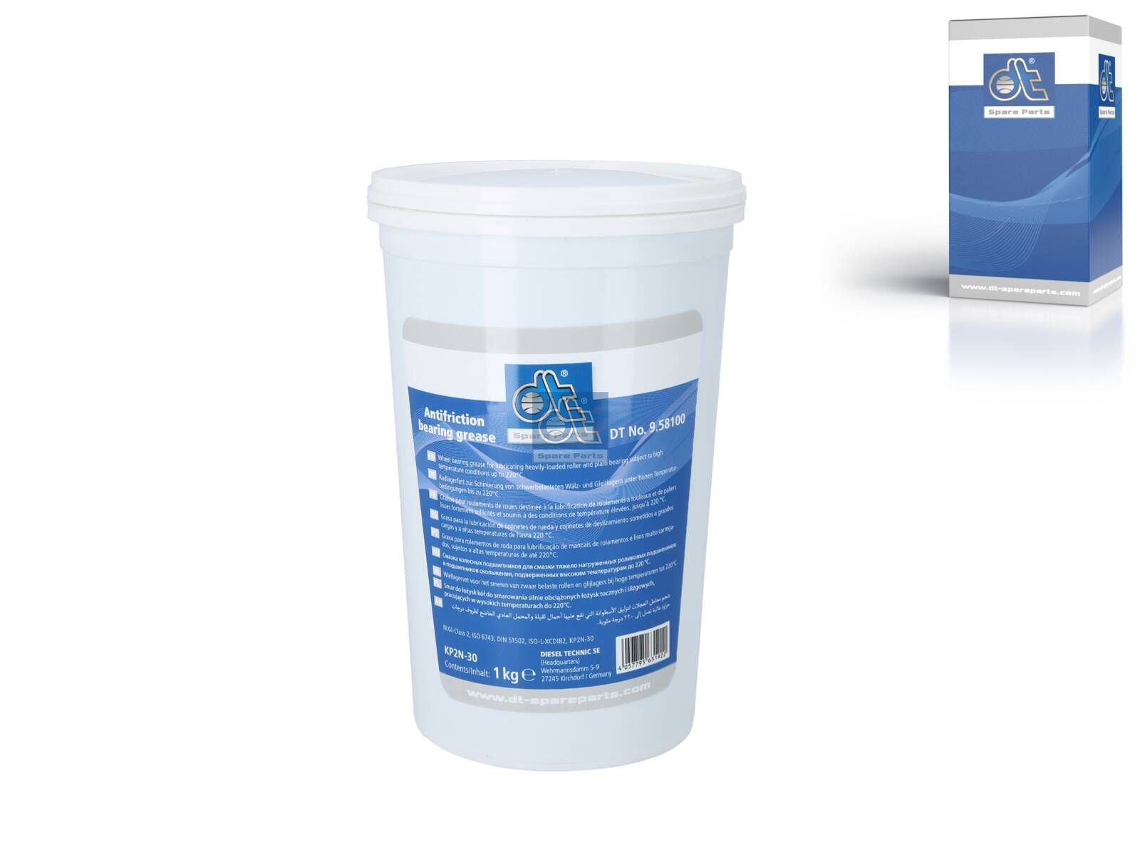 DT Spare Parts 9.58100 Antifriction bearing grease