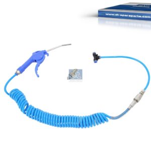 DT Spare Parts 9.61026 Compressed air spray gun, with adapter, L: 3000 mm, 8 bar