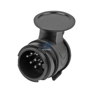 DT Spare Parts 9.67415 Adapter, electrical coil, 12 V, L: 56 mm, from 13 to 7 poles