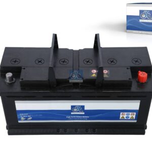 DT Spare Parts 9.67428 Starter battery, 12 V, 800 A, 110 Ah, L: 391 mm, W: 175 mm, H: 190 mm