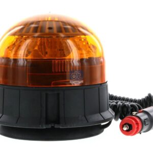 DT Spare Parts 9.69006 Rotating emergency lamp, orange, magnetic, D: 143 mm, H: 137 mm