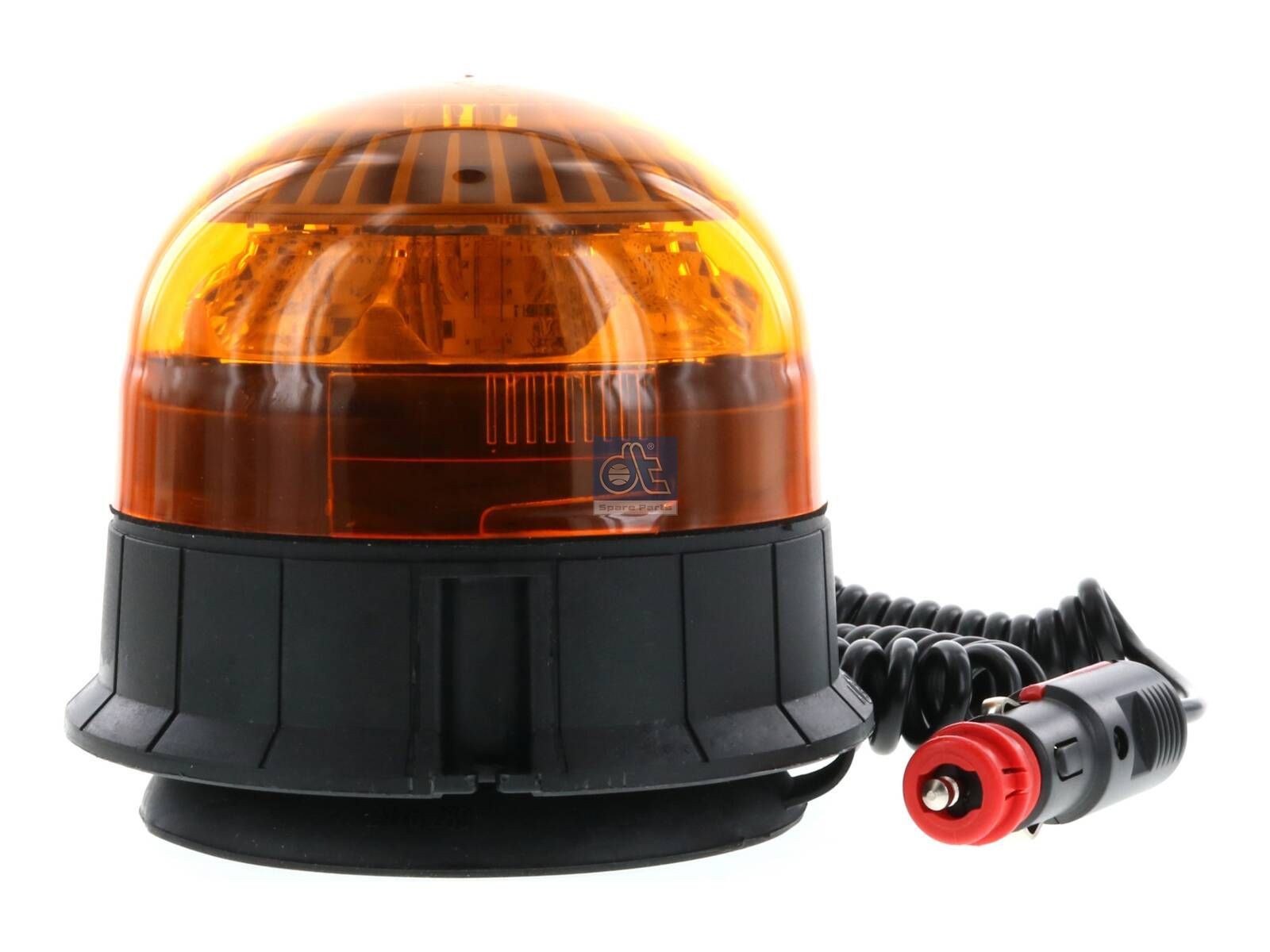 DT Spare Parts 9.69006 Rotating emergency lamp, orange, magnetic, D: 143 mm, H: 137 mm