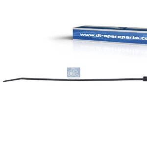 DT Spare Parts 9.69029 Cable tie, black, L: 165 mm, W: 2.5 mm