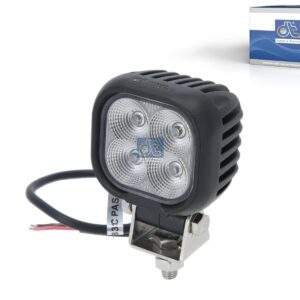 DT Spare Parts 9.69033 Work lamp, LED, W: 78 mm, H1: 72 mm, H2: 103.2 mm, T: 57 mm