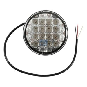 DT Spare Parts 9.69080 Tail lamp, white, 12/24 V, LED