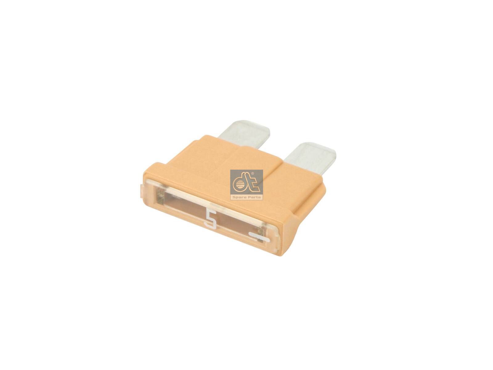 DT Spare Parts 9.69100 Fuse, 32 V, 5 A, DIN 72581-3C, ISO 8820-3