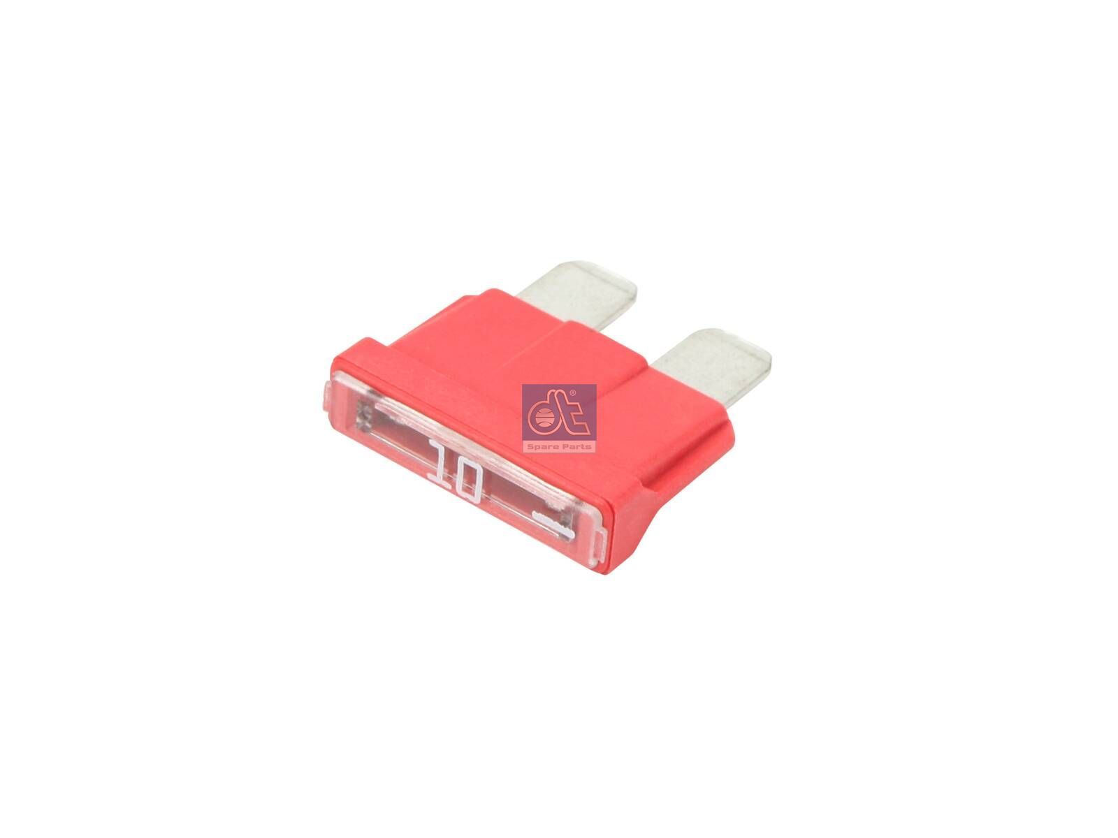DT Spare Parts 9.69102 Fuse, 32 V, 10 A, DIN 72581-3C, ISO 8820-3