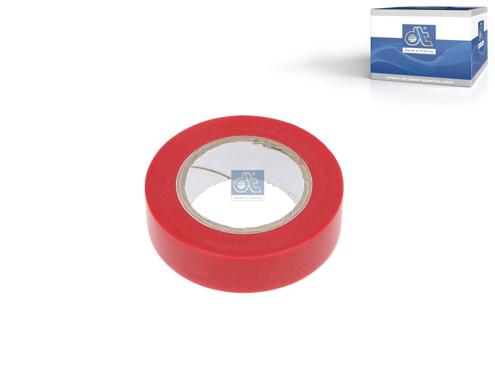DT Spare Parts 9.69363 Insulation Tape, red, L: 10 m, W: 15 mm