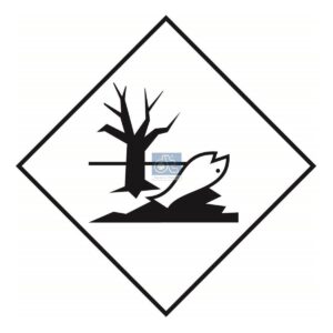 DT Spare Parts 9.69461 Hazard label, self-adhesive, W: 250 mm, H: 250 mm, ADR, Class 9 UG (K)