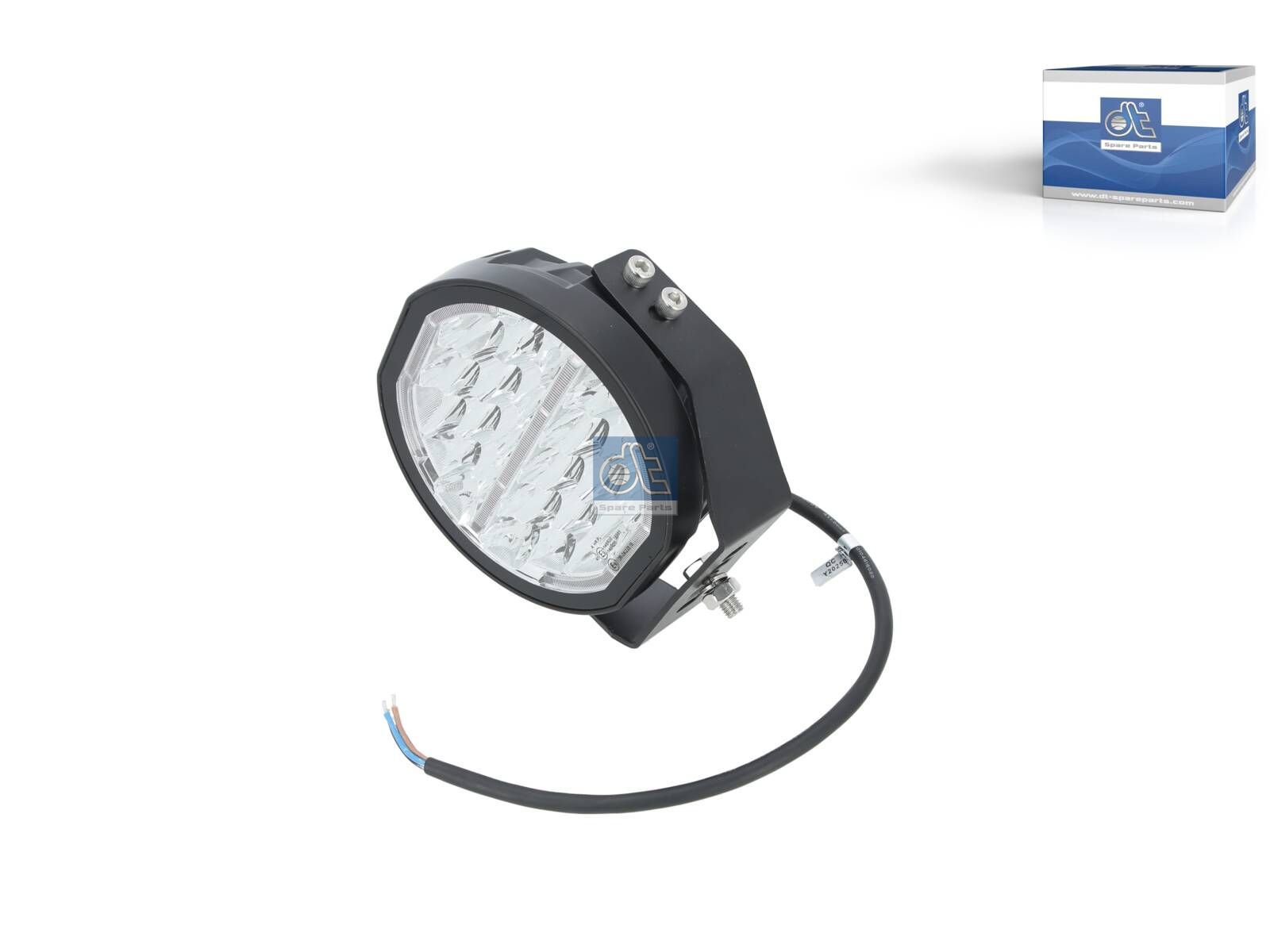 DT Spare Parts 9.69601 Auxiliary lamp, M10x25, W: 178.5 mm, H: 172 mm, T: 71 mm