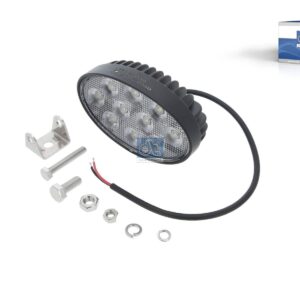 DT Spare Parts 9.69613 Work lamp, M8, W: 142.5 mm, H: 91 mm, T: 58 mm