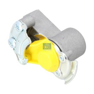 DT Spare Parts 9.72001 Palm coupling, yellow lid, M16 x 1,5, 8.5 bar