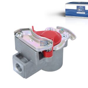 DT Spare Parts 9.72002 Palm coupling, red lid, M16 x 1,5, 8.5 bar