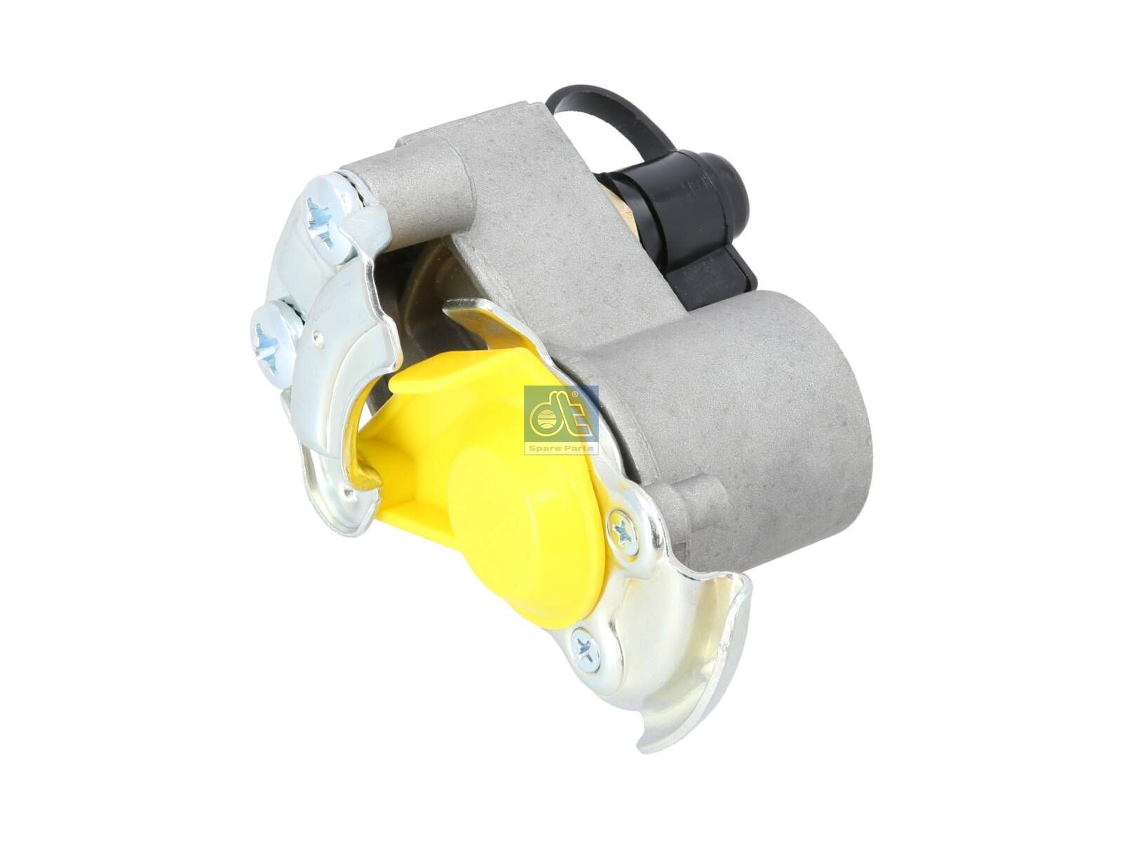 DT Spare Parts 9.72003 Palm coupling, test connector, yellow lid, M16 x 1,5, 8.5 bar