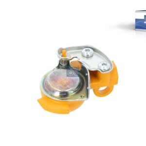 DT Spare Parts 9.72008 Palm coupling, yellow, without valve, M22 x 1,5, 10 bar