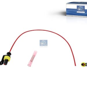 DT Spare Parts 9.79204 Repair kit, plug, L: 250 mm, female, 0,75 qmm, 1 poles