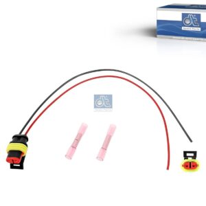DT Spare Parts 9.79206 Repair kit, plug, L: 250 mm, female, 0,75 qmm, 2 poles